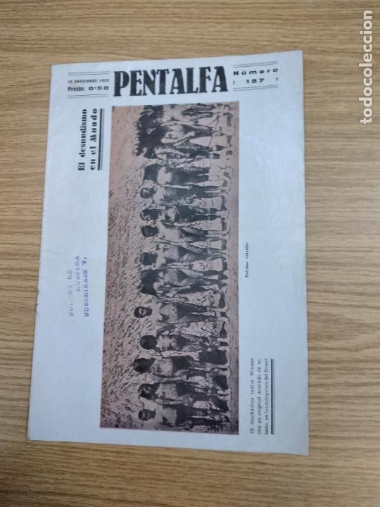 Coleccionismo de revistas y peri&oacute;dicos: PENTALFA N&ordm; 157 NOVIEMBRE 1932. NATURISTA. NUDISTA.