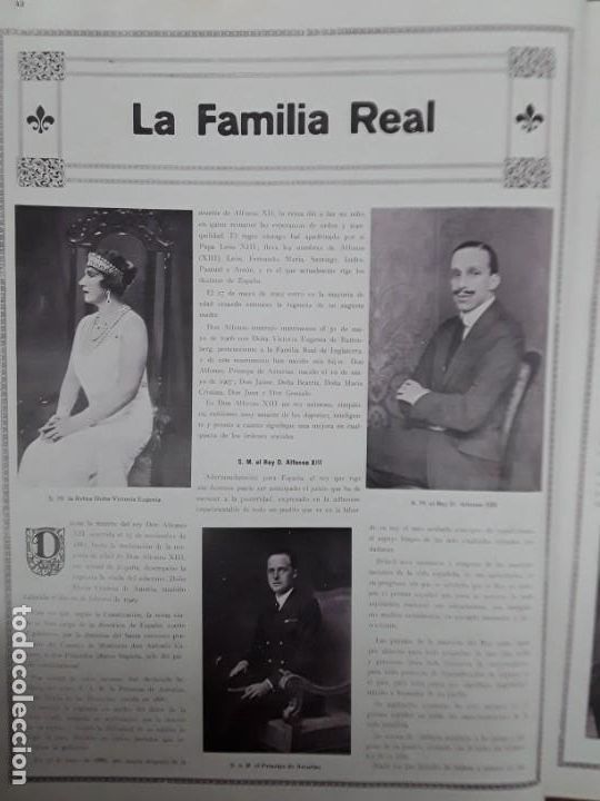 Collection Magazines and Newspapers: LA FAMILIA REAL ESPA&Ntilde;OLA ALFONSO XIII VICTORIA EUGENIA INFANTES INFANTAS PRINCIPE ASTURIAS A&Ntilde;O 1930