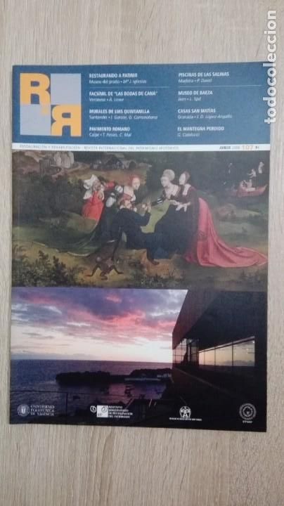Coleccionismo de revistas y peri&oacute;dicos: R&R-RESTAURACI&Oacute;N Y REHABILITACI&Oacute;N-REVISTA INTERNACIONAL DEL PATRIMONIO HIST&Oacute;RICO-N&ordm; 107 A&Ntilde;O 2008.