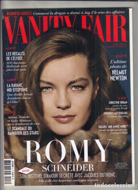 Coleccionismo de Revistas y Peri&oacute;dicos: REVISTA VANITY FAIR N&ordm; 8 A&Ntilde;O 2014. ROMY SCHNEIDER.