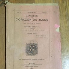 Coleccionismo de Revistas y Periódicos: ANTIGUA REVISTA MENSAJERO DE CORAZÓN JESUS TERCERA SERIE AÑO 1888 BILBAO