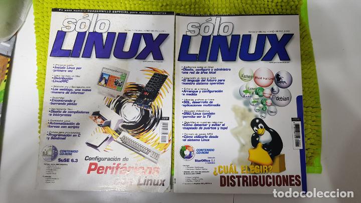 Coleccionismo de Revistas y Peri&oacute;dicos: 2 REVISTAS: SOLO LINUX: N: 5 y 7