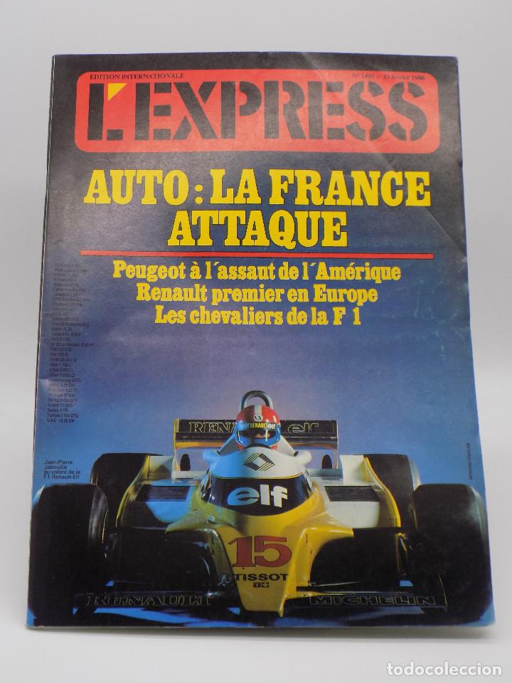 Collezionismo di Riviste e Giornali: REVISTA FRANCESA L`ESPRESS N.1493-1980