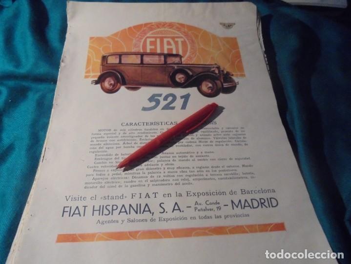 Collection Magazines and Newspapers: RECORTE : PUBLICIDAD, FIAT HISPANIA, 521. COSMOPOLIS, SPTMBRE 1929