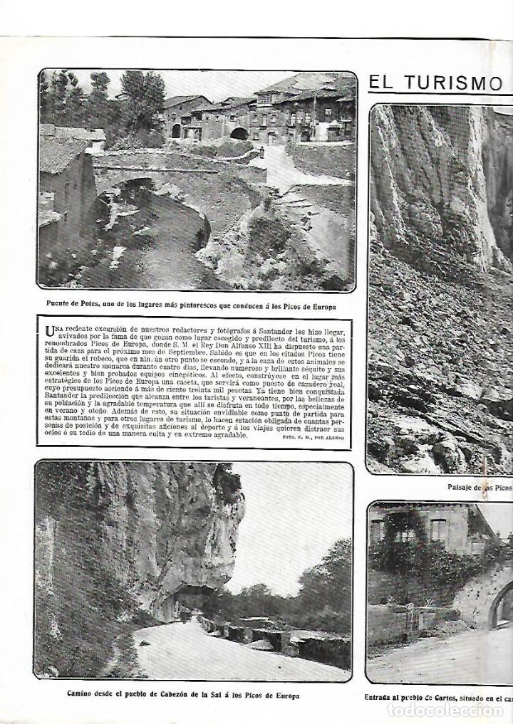 Collection Magazines and Newspapers: &Ntilde;O 1912 PINTURA MORENO CARBONERO ORFEON ZARAGOZANO CARCAGENTE EUGENIO NOEL PICOS EUROPA POTES CARTES
