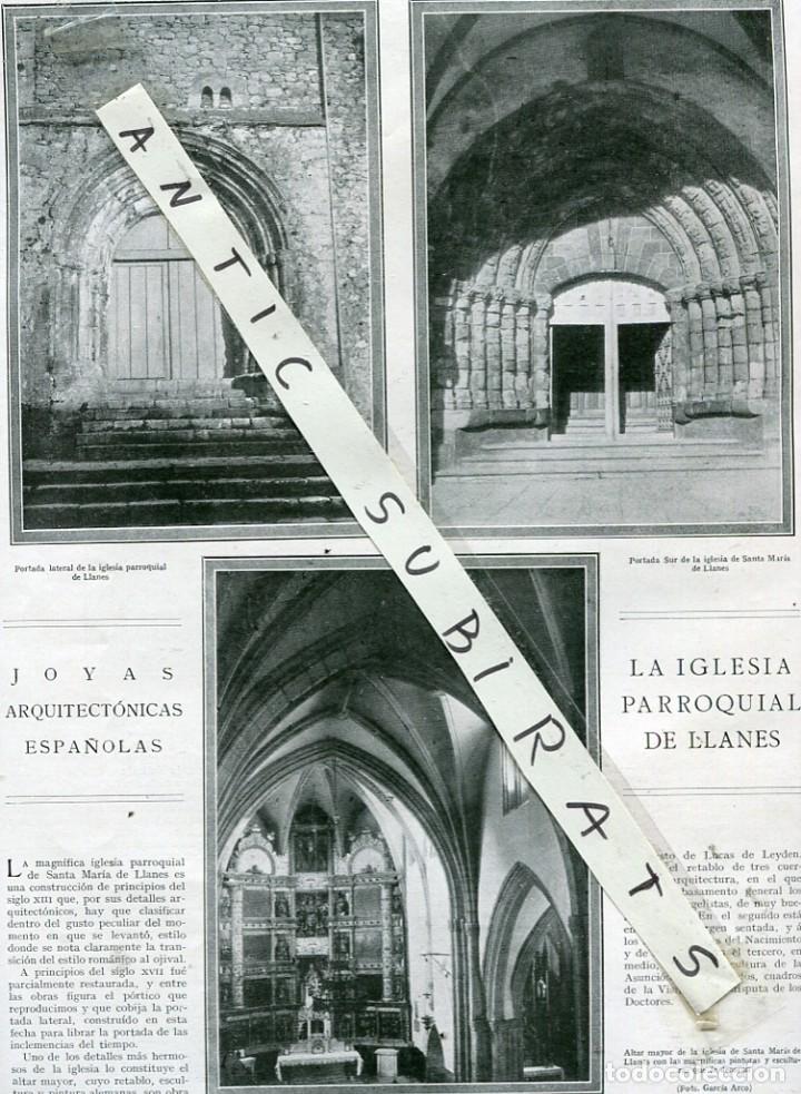 Collection Magazines and Newspapers: REVISTA A&Ntilde;O 1927 LLANES FERNANDO VILLEGAS LAUREANO JADO VENTADES FABRICA DE CA&Ntilde;ONES DE TRUBIA