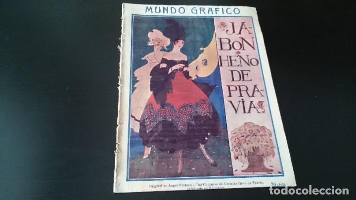 Coleccionismo de Revistas y Peri&oacute;dicos: REVISTA POPULAR ILUSTRADA MUNDO GR&Aacute;FICO A&Ntilde;O VI NUM 248 - 26 JULIO 1916 - NOTAS DE LA GUERRA