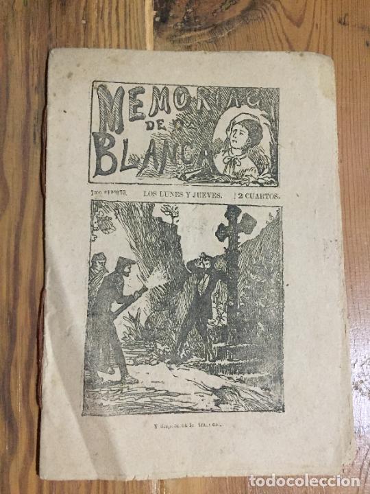 Collection Magazines and Newspapers: Antigua revista / cuento Memorias de Blanca finales 1800