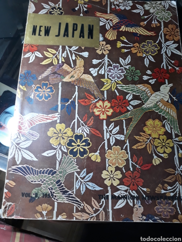 Sammeln von Zeitschriften und Zeitungen: ANTIGUO TOMO DE LA REVISTA NEW JAPAN . THE MAINICHI NEWSPAPERS. 1955 VOL 8