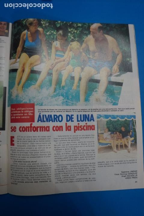 Coleccionismo de Revistas y Peri&oacute;dicos: RECORTE CLIPPING DE ALVARO DE LUNA REVISTA LA REVISTA N&ordm; 101 PAG. 81 L2