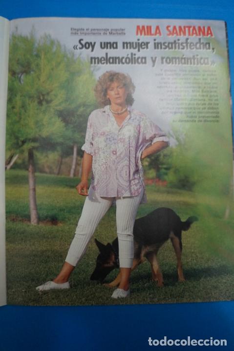 Coleccionismo de Revistas y Peri&oacute;dicos: RECORTE CLIPPING DE MILA SANTANA REVISTA LA REVISTA N&ordm; 101 PAG. 45 AL 47 L2