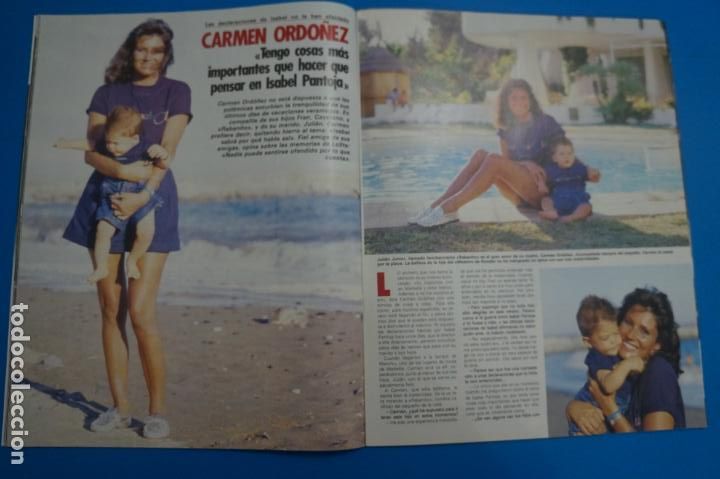 Coleccionismo de Revistas y Peri&oacute;dicos: RECORTE CLIPPING DE CARMEN ORDO&Ntilde;EZ REVISTA LA REVISTA N&ordm; 101 PAG. 42 AL 44 L2