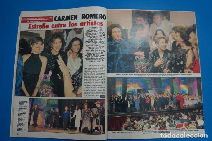 Coleccionismo de revistas y peri&oacute;dicos: RECORTE CLIPPING DE CARMEN ROMERO CONCHA VELASCO REVISTA LA REVISTA N&ordm; 85 PAG. 32 Y 33 L2