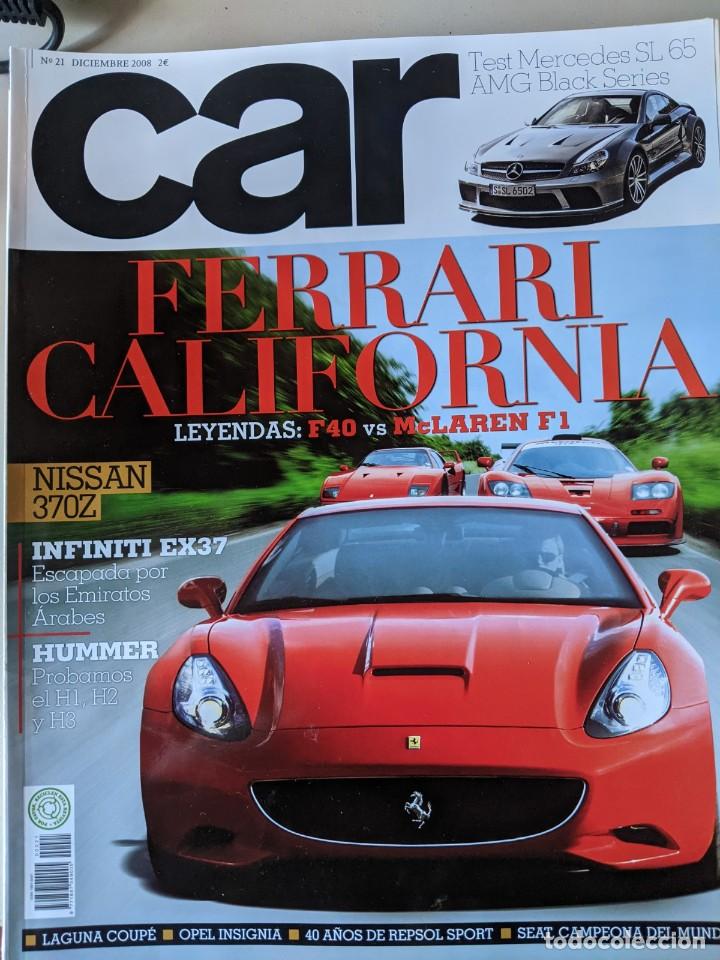 Coleccionismo de revistas y peri&oacute;dicos: N&ordm; 21 DICIEMBRE 2008 - REVISTA FORMULA CAR - FERRARI CALIFORNIA