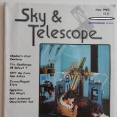 Coleccionismo de Revistas y Periódicos: REVISTA DE ASTRONOMÍA / SKY & TELESCOPE - MAY 1983 VOL. 65 N 5. Lote 233362550