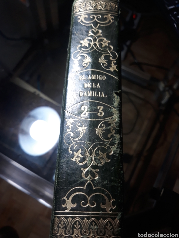 Colecionismo de Revistas e Jornais: EL AMIGO DE LA FAMILIA. 2- 3 .NOVELA-ALMANAQUE-REVISTA. UN ENCUENTRO VENTUROSO Y NATALIA.1859
