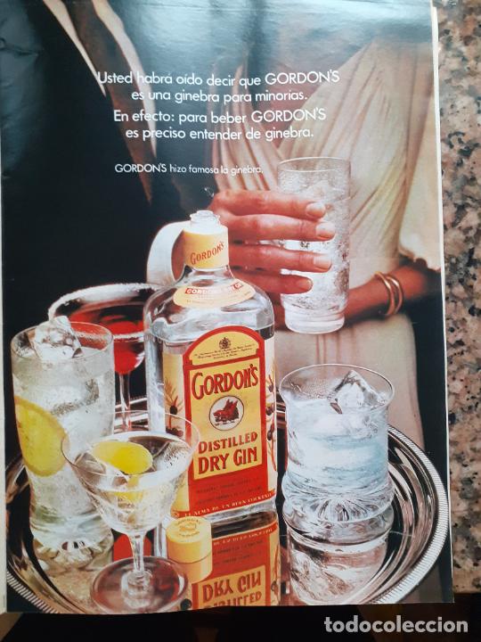 Coleccionismo de revistas y peri&oacute;dicos: ANUNCIO GIN GINEBRA GORDONS GORDON