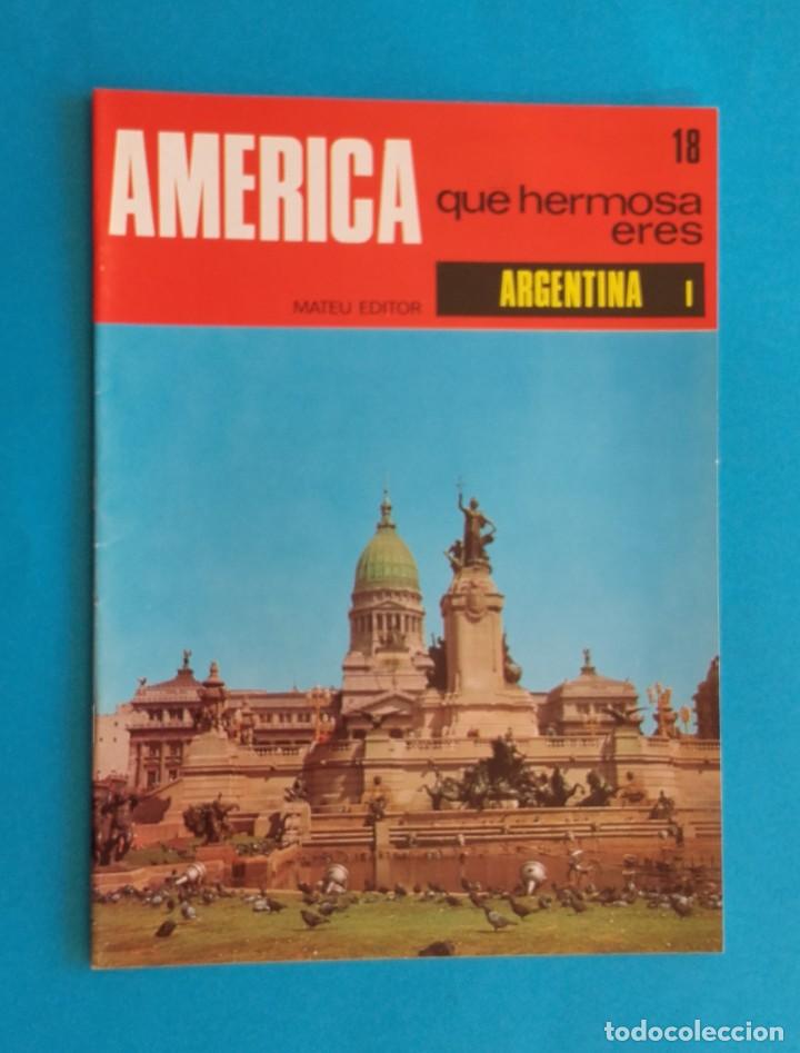 Coleccionismo de revistas y peri&oacute;dicos: AM&Eacute;RICA QU&Eacute; HERMOSA ERES. ARGENTINA. 5 CUADERNILLOS. MATEU EDITOR.