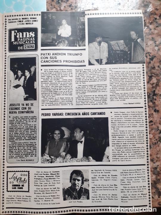 Coleccionismo de Revistas y Peri&oacute;dicos: PEDRO VARGAS JOSELITO PATXI ANDION JOSE LUIS PERALES