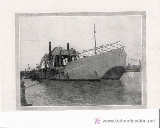 Coleccionismo de Revistas y Peri&oacute;dicos: * FERROL, GALICIA * Kanguro, Buque de salvamento de submarinos de la Marina de Guerra - circa 1920