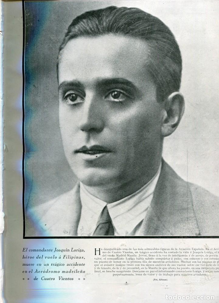 Collezionismo di Riviste e Giornali: REVISTA A&Ntilde;O 1927 JOAQIN LORIGA FELISA MUNARRIZ CARABANCHEL BAJO DENIEL VAZQUEZ DIAZ CASTRO-CIRES
