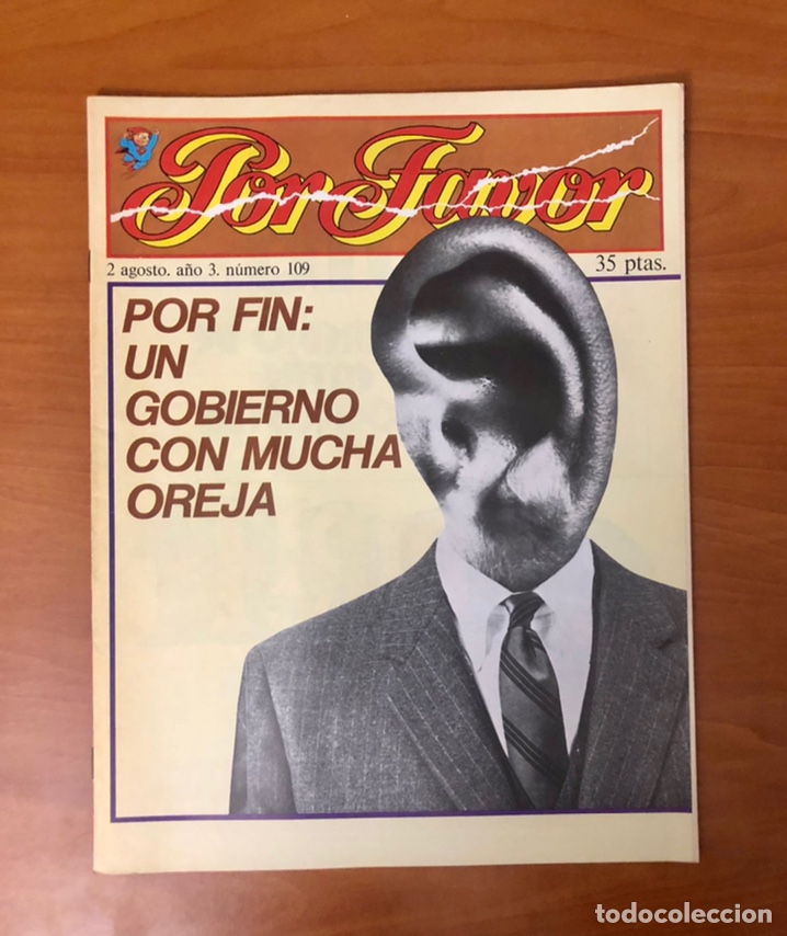 Collection Magazines and Newspapers: POR FAVOR, 2 DE AGOSTO DE 1976, A&Ntilde;O 3, NUMERO 109, (GARBO EDICIONES)