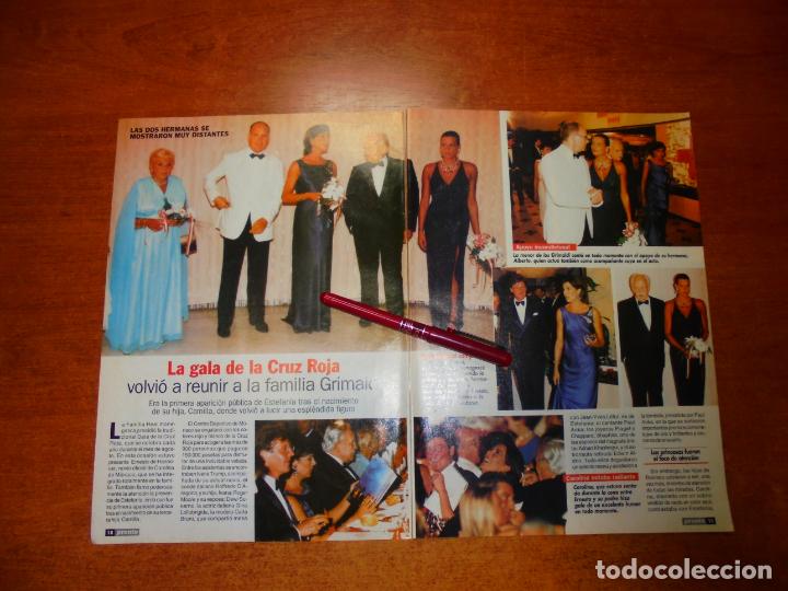 Coleccionismo de Revistas y Peri&oacute;dicos: CLIPPING 1998: CAROLINA Y ESTEFAN&Iacute;A- PAUL ANKA- ROGER MOORE- IVANA TRUMP- LOLLOBRIGIDA- CARLA BRUNI
