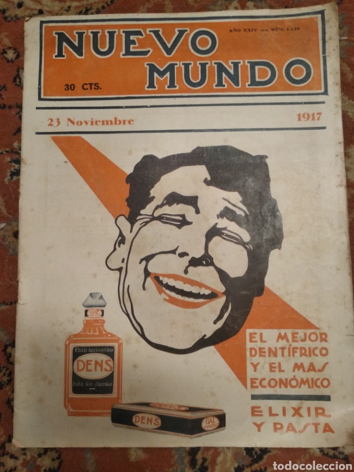 Coleccionismo de Revistas y Peri&oacute;dicos: Revista Nuevo mundo 1917
