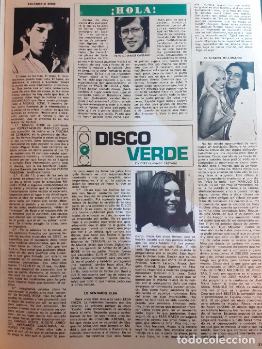 Coleccionismo de Revistas y Peri&oacute;dicos: miguel bose elsa baeza manolo de vega