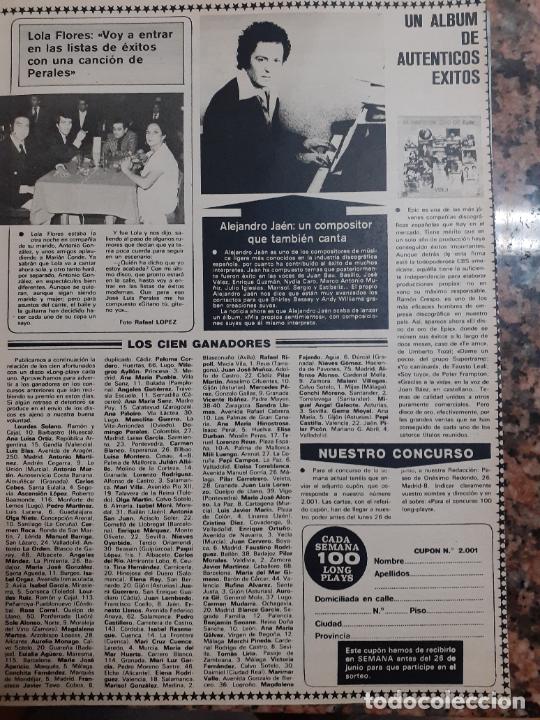 Coleccionismo de Revistas y Peri&oacute;dicos: LOLA FLORES JOSE LUIS PERALES ALEJANDRO JAEN