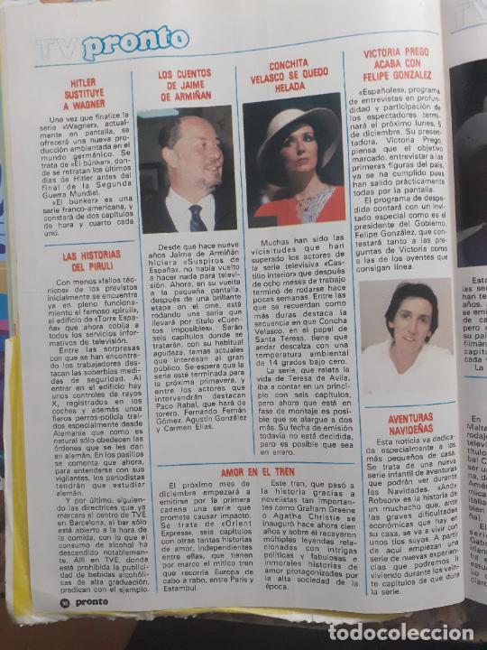 Coleccionismo de revistas y peri&oacute;dicos: victoria prego concha velasco jaime de armi&ntilde;an