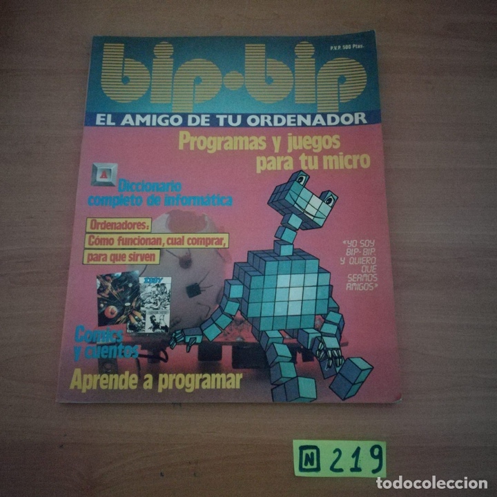 Colecionismo de Revistas e Jornais: REVISTA DE ORDENADOR BIP BIP --- MEGARARA - NUMERO UNICO