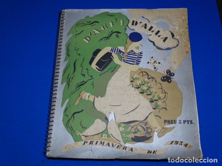 Coleccionismo de Revistas y Peri&oacute;dicos: REVISTA D&rsquo;ACI I D&rsquo;ALL&Aacute; PRIMAVERA DE 1934.