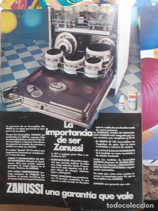 Coleccionismo de revistas y peri&oacute;dicos: anuncio zanussi