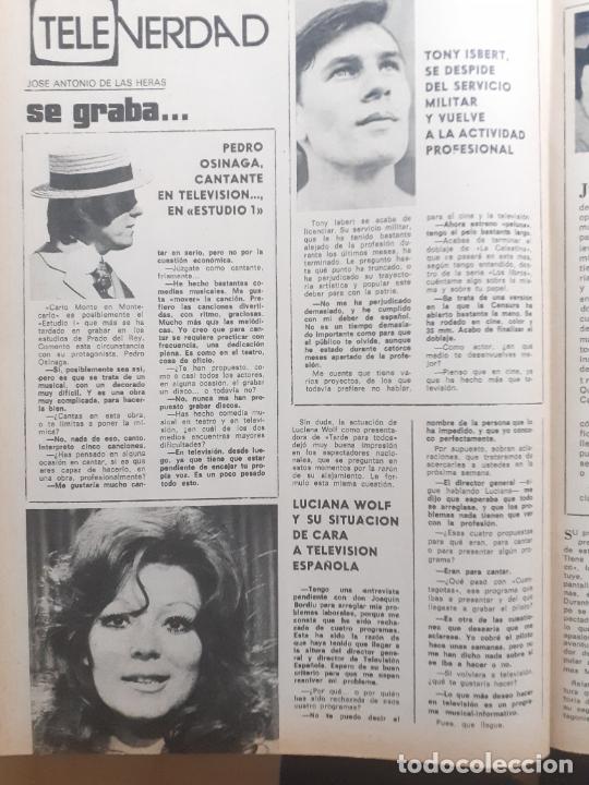 Coleccionismo de revistas y peri&oacute;dicos: luciana wolf pedro osinaga tony isbert