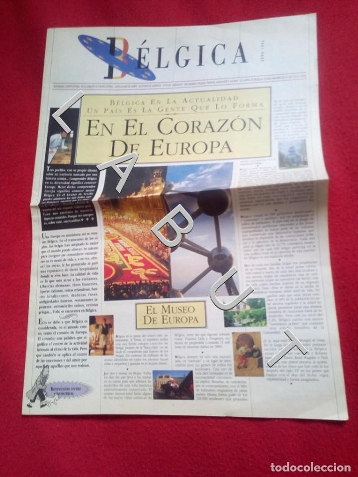 Collezionismo di Riviste e Giornali: EXPO 92 SEVILLA PABELLON DE BELGICA FOLLETO U24