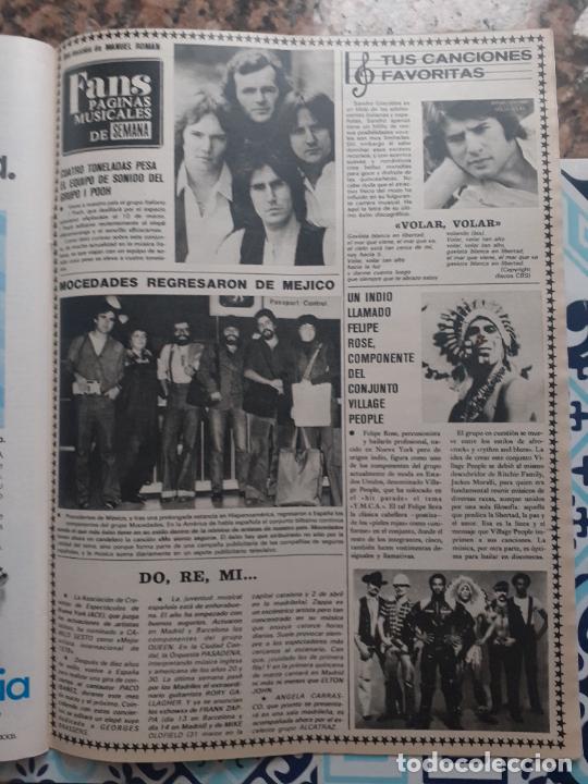 Coleccionismo de Revistas y Peri&oacute;dicos: I POOH SANDRO GIACOBBE FELIPE ROSE VILLAGE PEOPLE MOCEDADES AMAYA