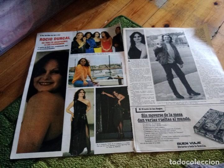 Coleccionismo de Revistas y Peri&oacute;dicos: Reportaje art&iacute;culo Roc&iacute;o D&uacute;rcal