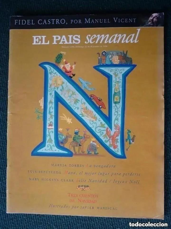 Coleccionismo de Revistas y Peri&oacute;dicos: el pa&iacute;s semanal - tres cuentos de Navidad - n&ordm; 1056 - 1996