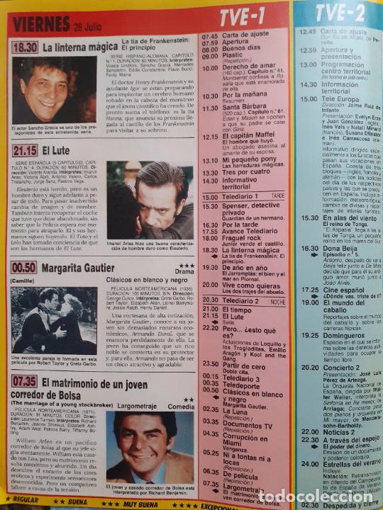 Coleccionismo de Revistas y Peri&oacute;dicos: SANCHO GRACIA IMANOL ARIAS GRETA GARBO ROBERT TAYLOR