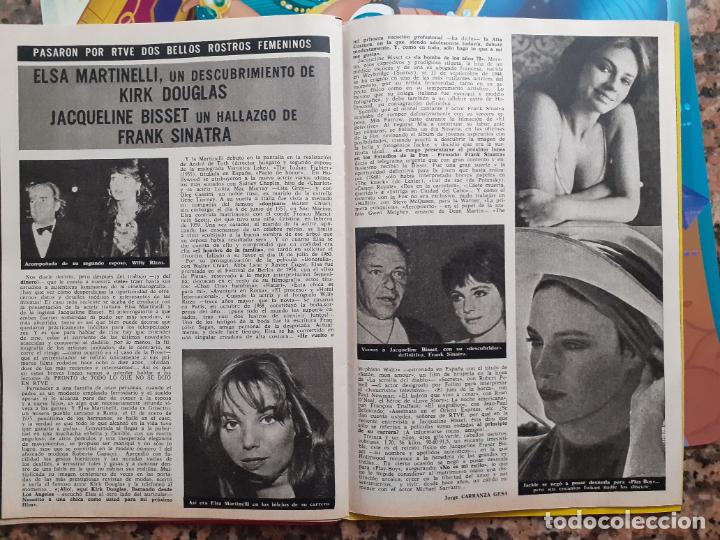 Coleccionismo de Revistas y Peri&oacute;dicos: JACQUELINE BISSET ELSA MARTINELLI KIRK DOUGLAS FRANK SINATRA