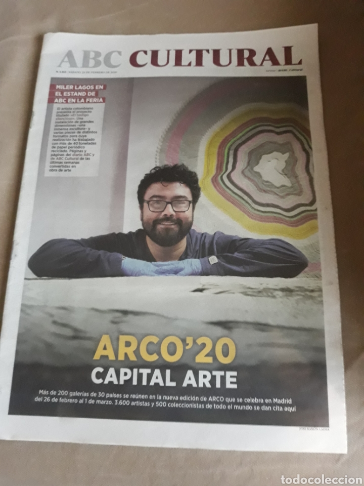 Coleccionismo de Revistas y Peri&oacute;dicos: ABC CULTURAL N&deg;1413 . 22 DE FEBRERO 2020 . ARCO 20 . CAPITAL ARTE .