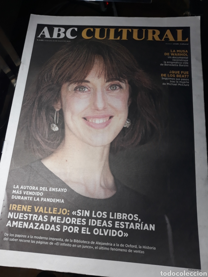 Coleccionismo de Revistas y Peri&oacute;dicos: ABC CULTURAL N&deg; 1425 . 16 MAYO 2020 . ENTREVISTA A IRENE VALLEJO. &iquest; QU&Eacute; FUE DE LOS BEAT?