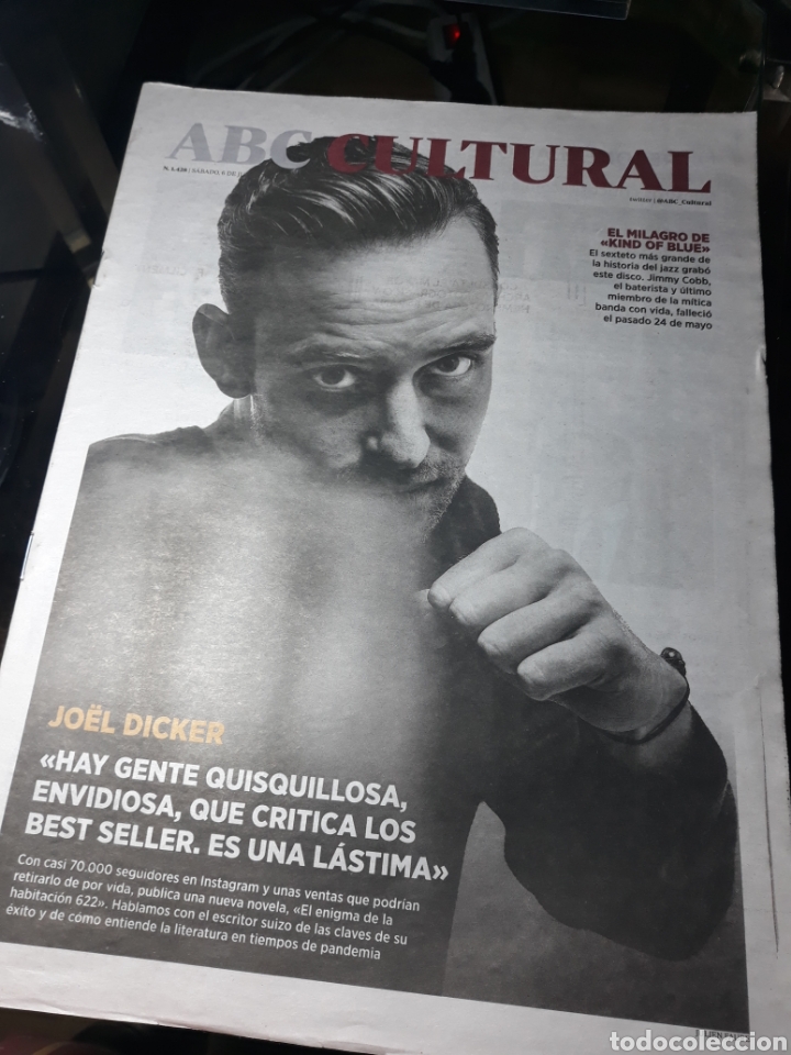 Coleccionismo de Revistas y Peri&oacute;dicos: ABC CULTURAL N&deg; 1428 . ENTREVISTA A JOEL DICKER