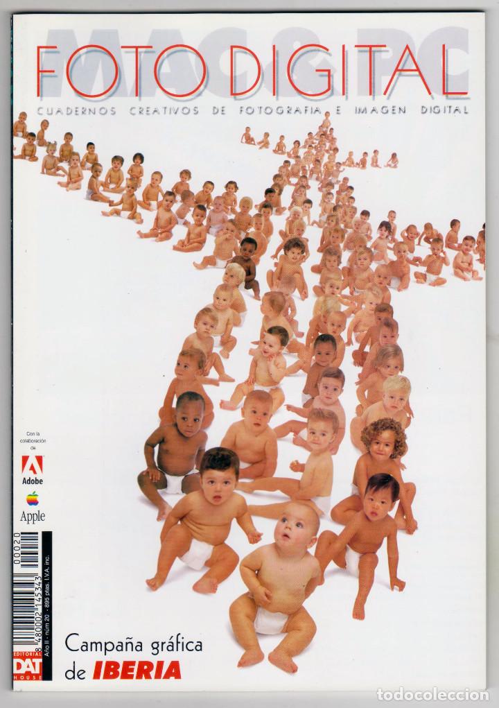 Sammeln von Zeitschriften und Zeitungen: FOTO DIGITAL - N&Uacute;M. 20: CAMPA&Ntilde;A GR&Aacute;FICA DE IBERIA - PERFECTO ESTADO