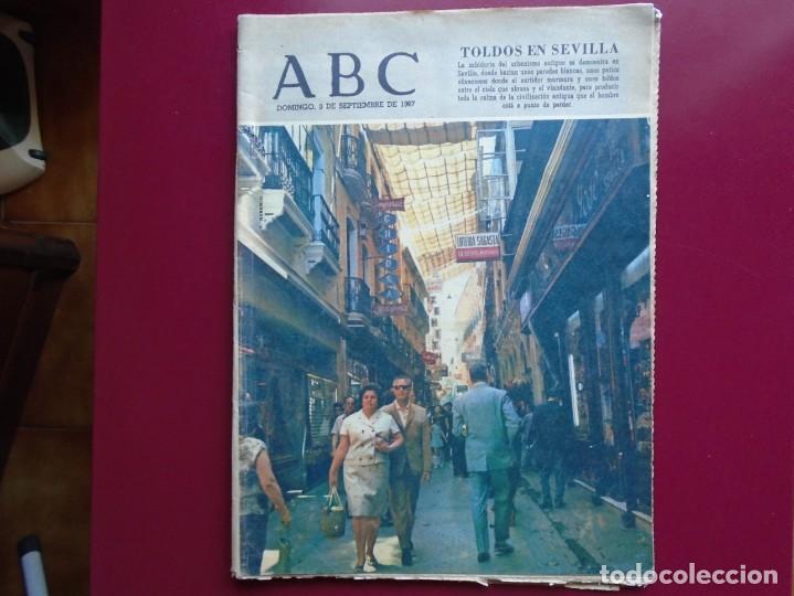 Coleccionismo de Revistas y Peri&oacute;dicos: ABC EDICION SEVILLA DEL 3 DE SEPTIEMBRE 1967