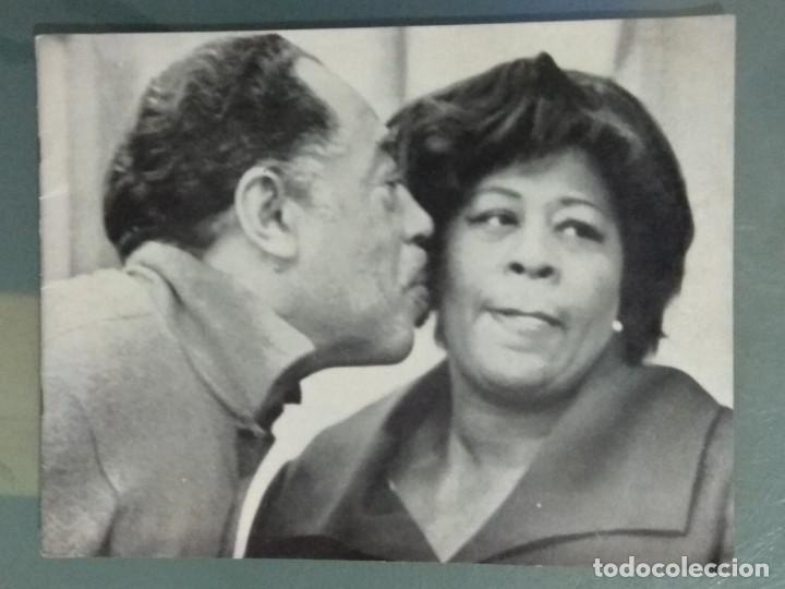 Coleccionismo de Revistas y Peri&oacute;dicos: PROGRAMA CONCIERTO PALAU DE LA MUSICA 25/01/1966. ELLA FITZGERARD , DUKE ELLINGTON