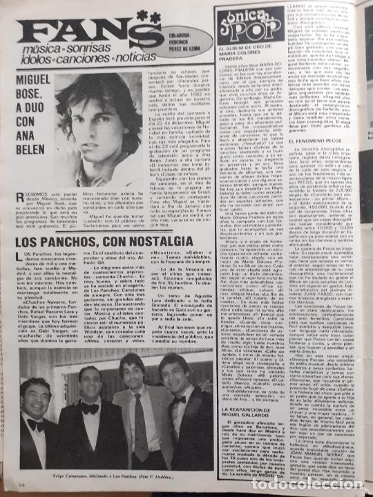 Coleccionismo de Revistas y Peri&oacute;dicos: miguel bose los panchos