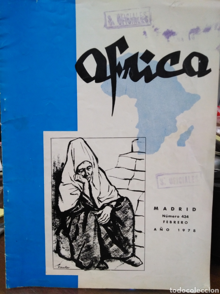 Collezionismo di Riviste e Giornali: AFRICA-REVISTA ESTUDIOS AFRICANOS-N&deg;434-FEBRERO 1978