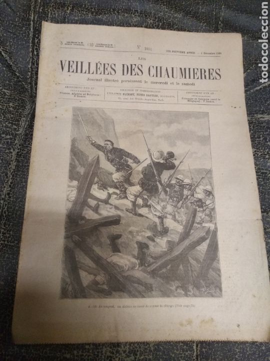 Coleccionismo de Revistas y Peri&oacute;dicos: Veillees des chaumieres 1895